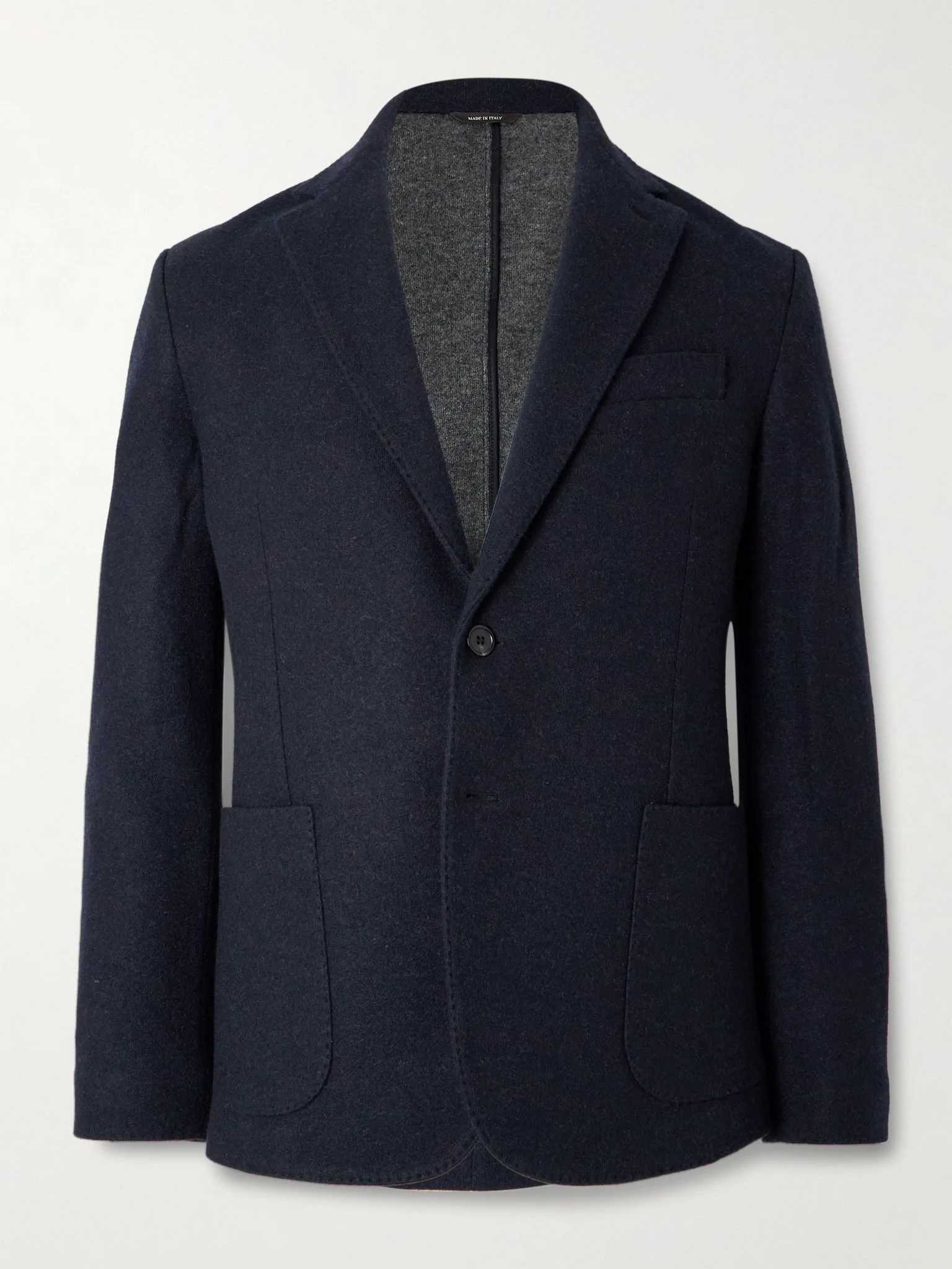 Unstructured Jersey Novalis Blazer Navy - 1