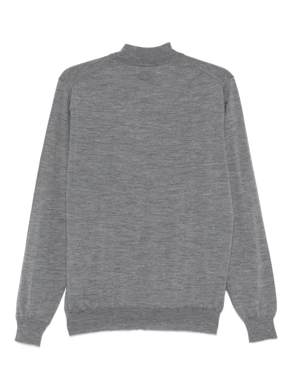 high-neck wool sweater - 2