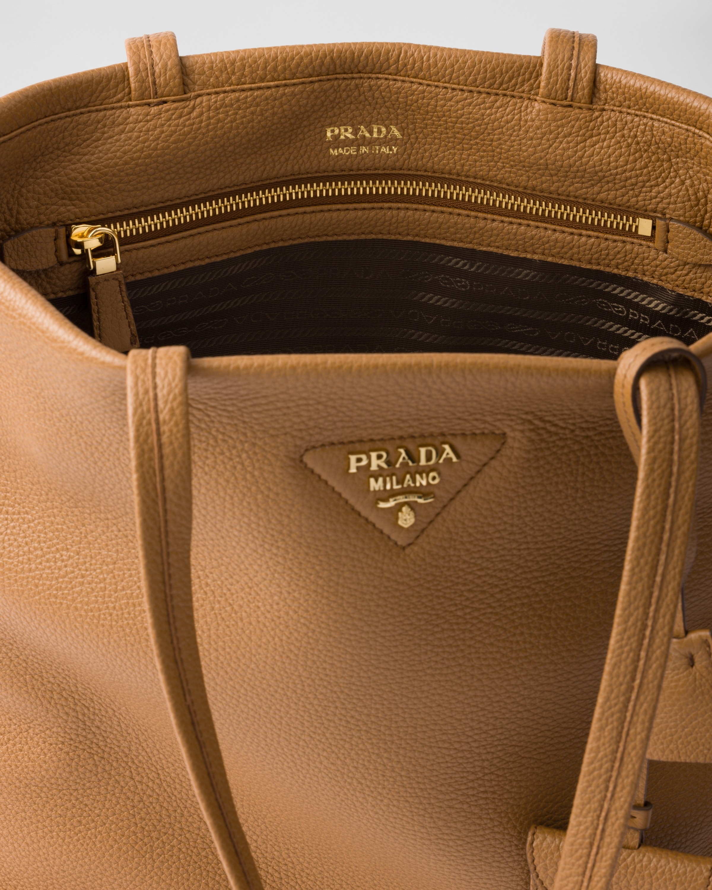 Large leather tote bag - 4