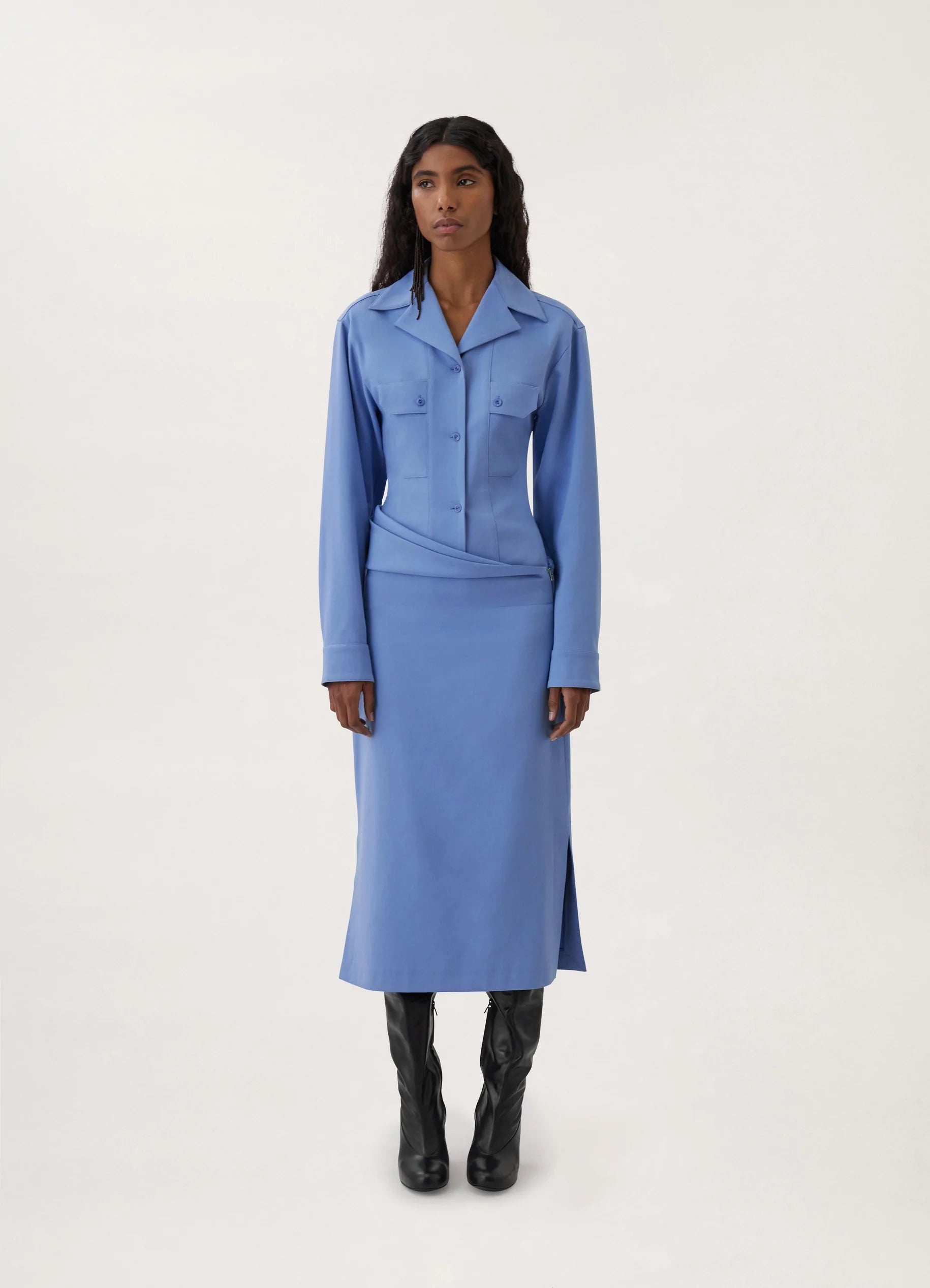 PENCIL SKIRT
COTTON VISCOSE - 2