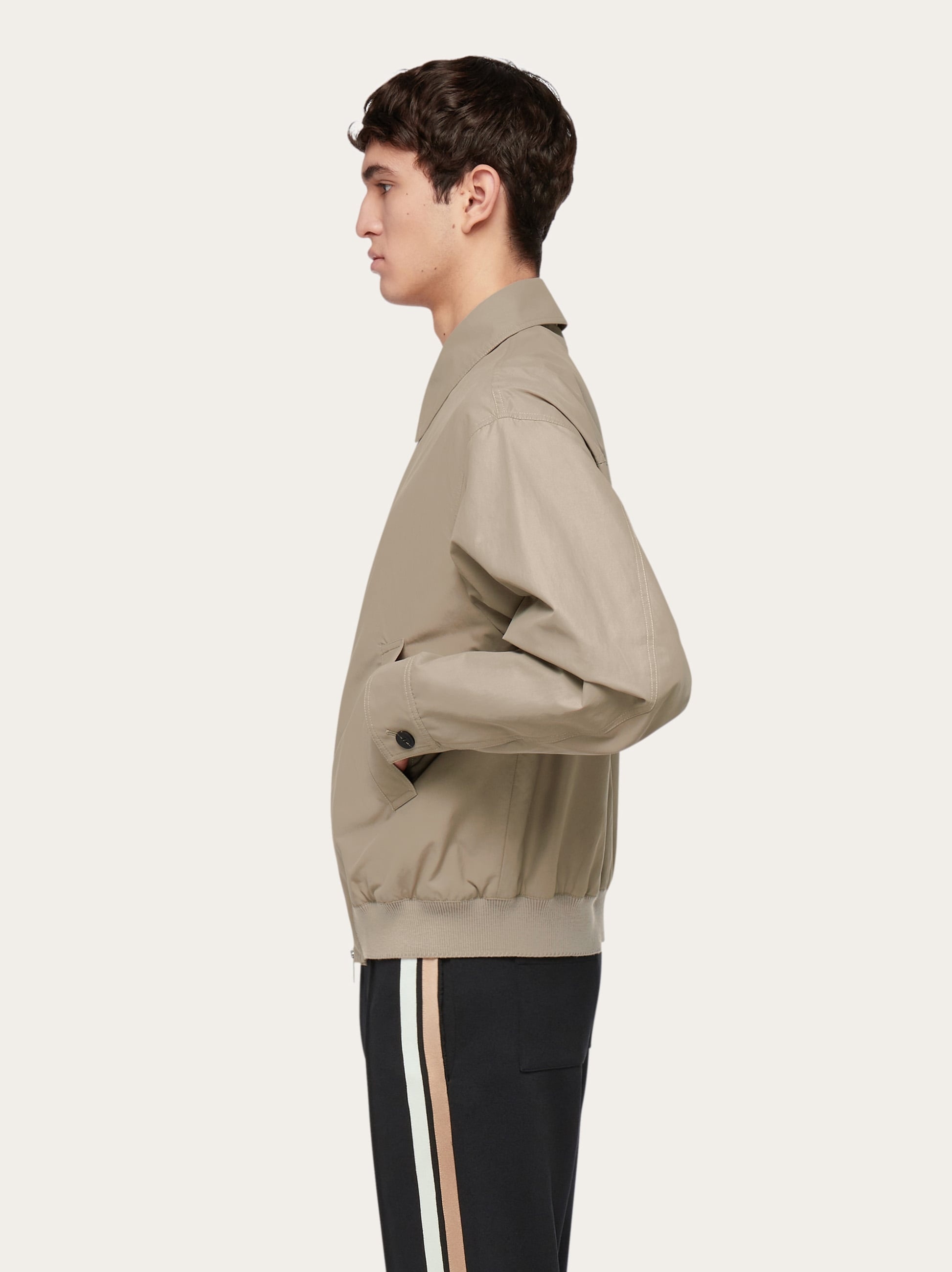 Zip up blouson - 3