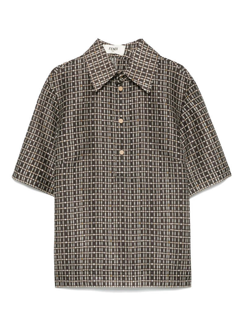 Printed Blouse - 1