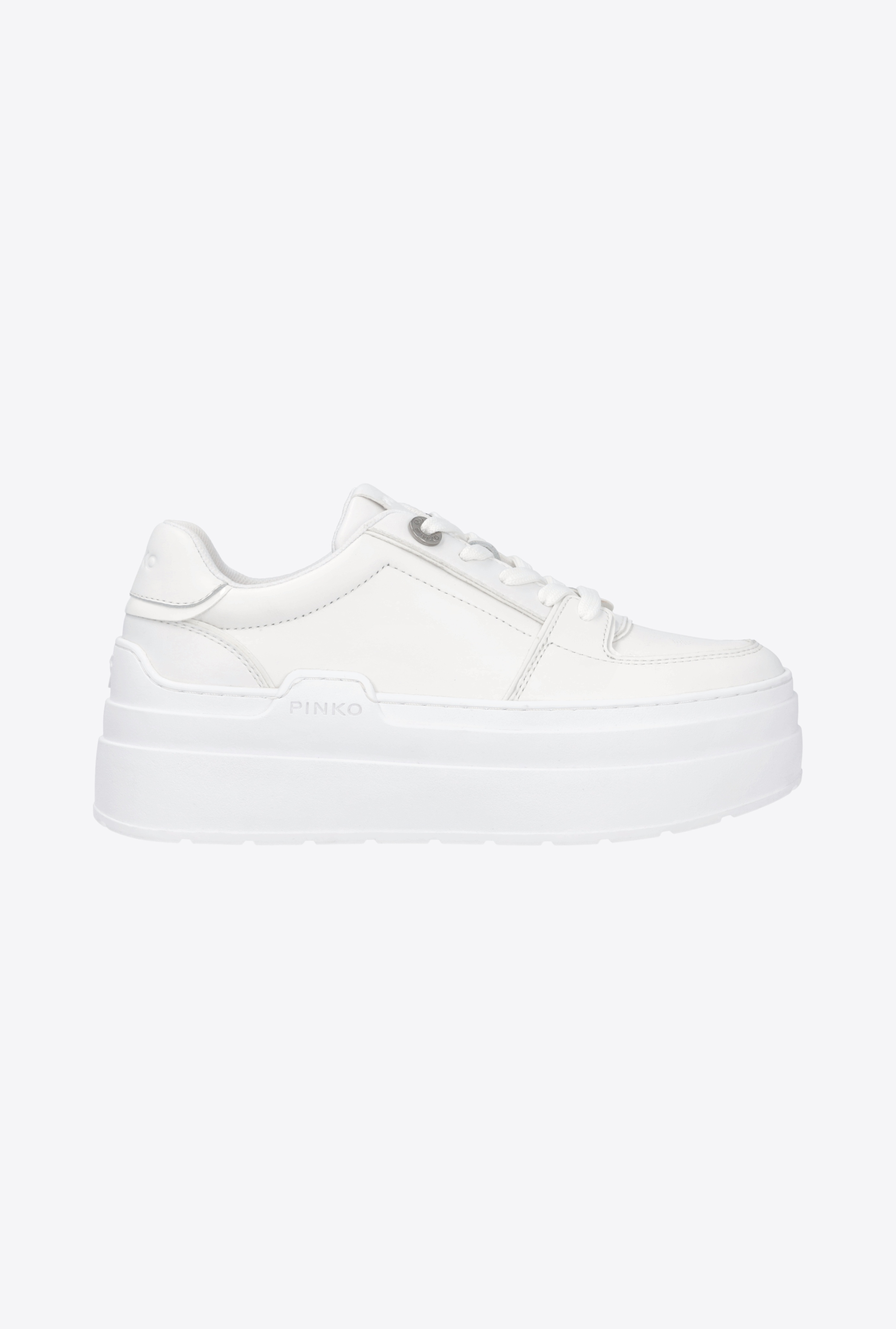 COLOUR-BLOCK PLATFORM SNEAKERS - 1