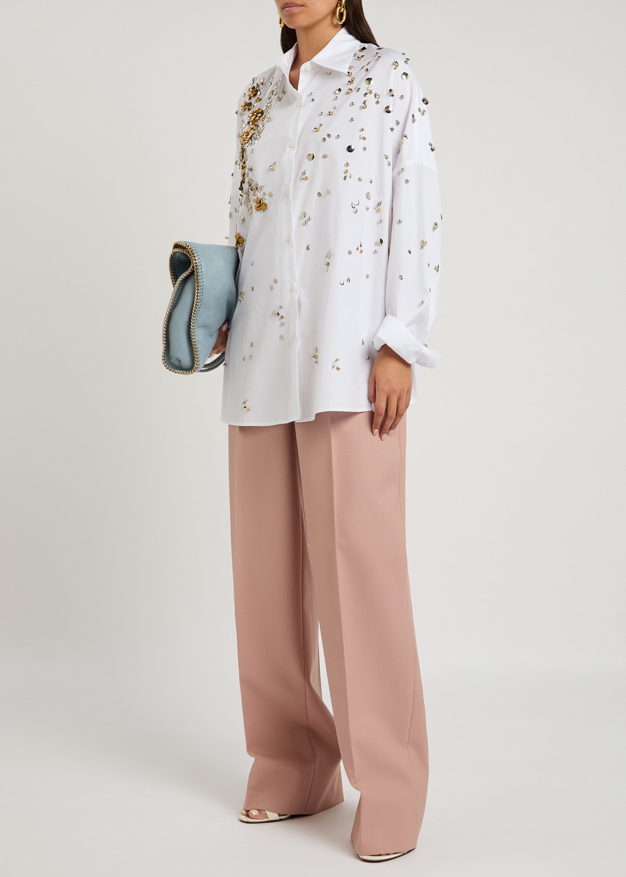 Stella Mccartney Straight-leg Wool Trousers - 4