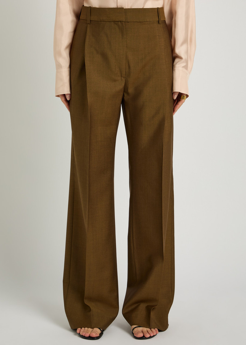 RÓHE Rohe Tailored Straight-leg Wool-blend Trousers outlook