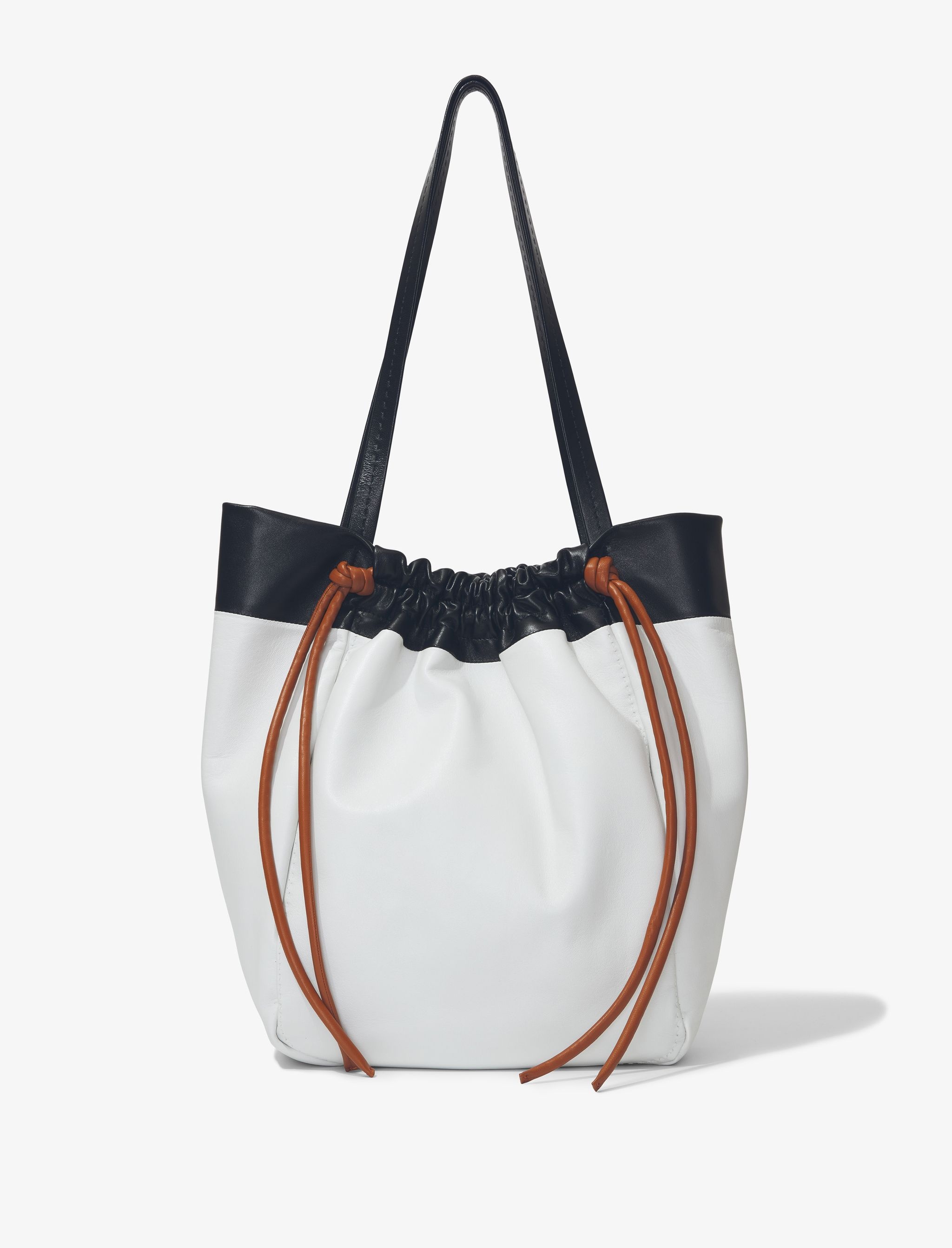 Color Block Drawstring Tote - 4