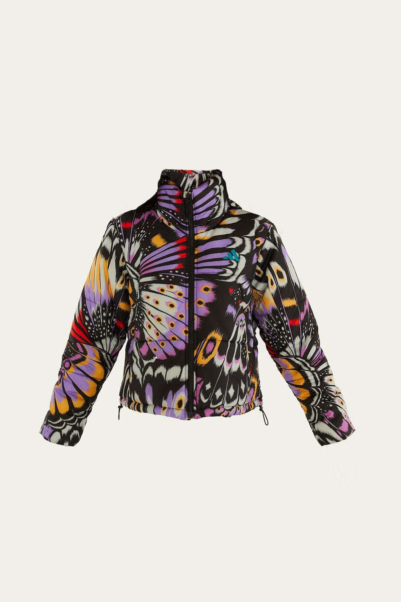 Colorfly Lilac Adidas Puffer Jacket 4