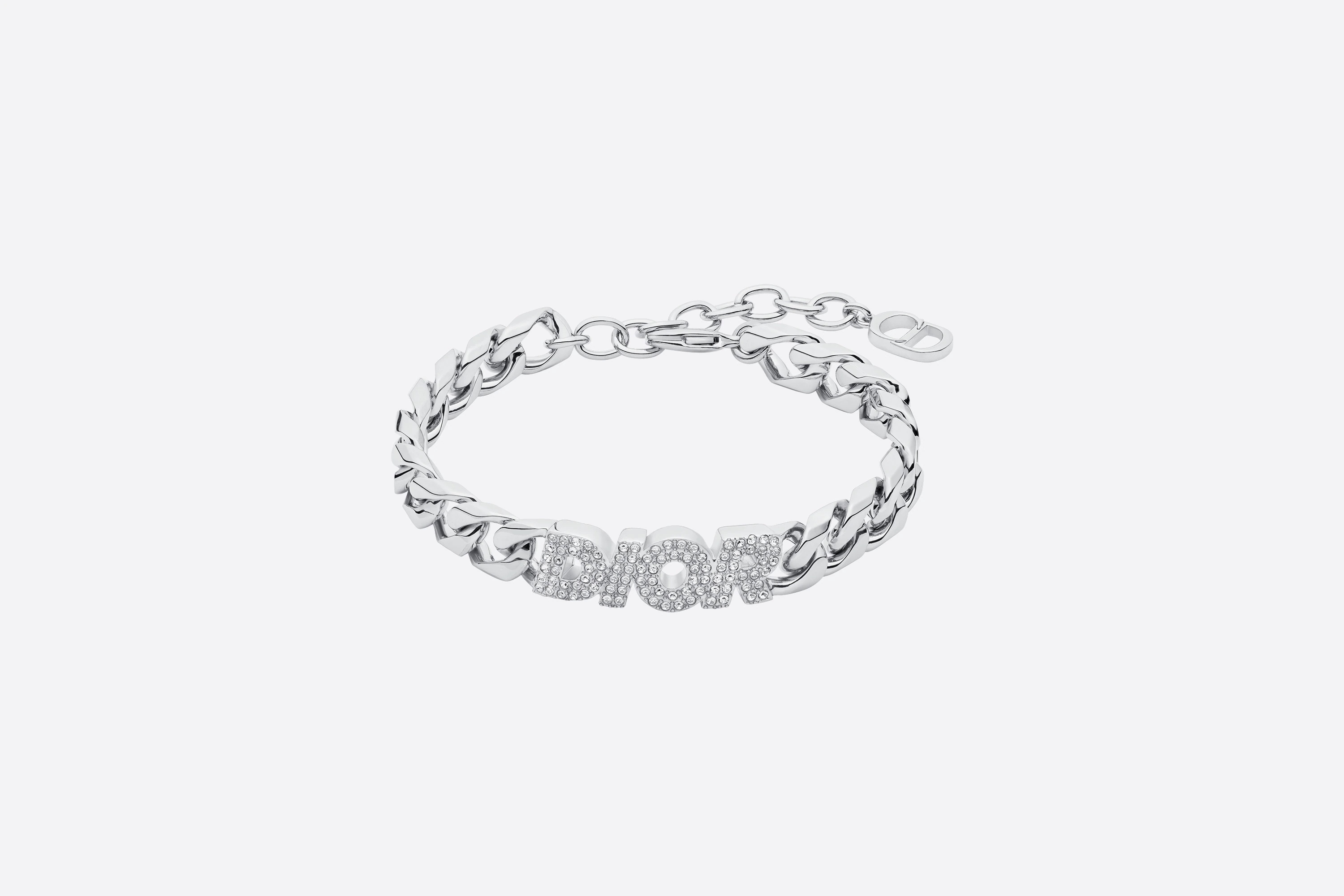 'DIOR' Chain Link Bracelet - 1