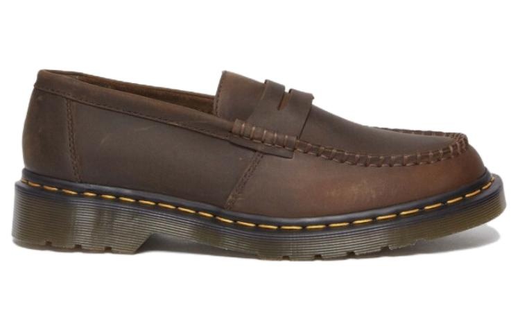 Dr.Martens Penton Crazy Horse Shoes 'Dark Brown' 31487201 - 2