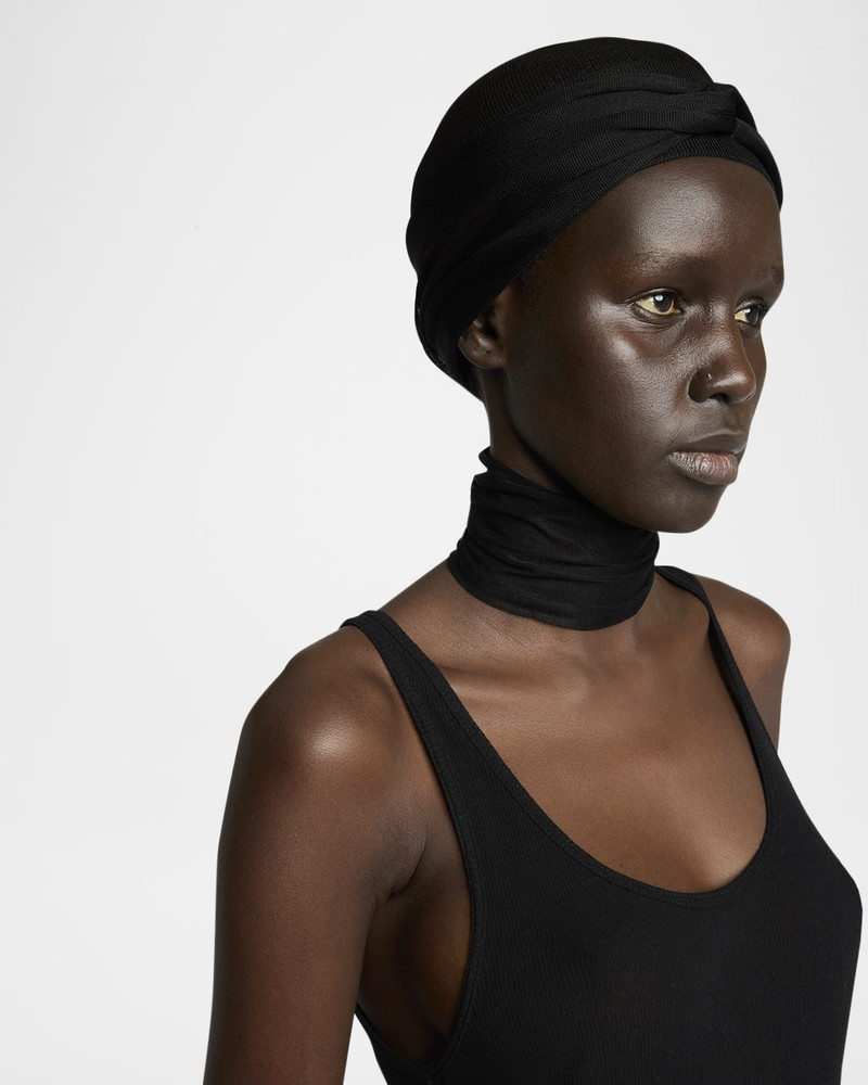 Viscose Beanie Headband & Chocker Set 5