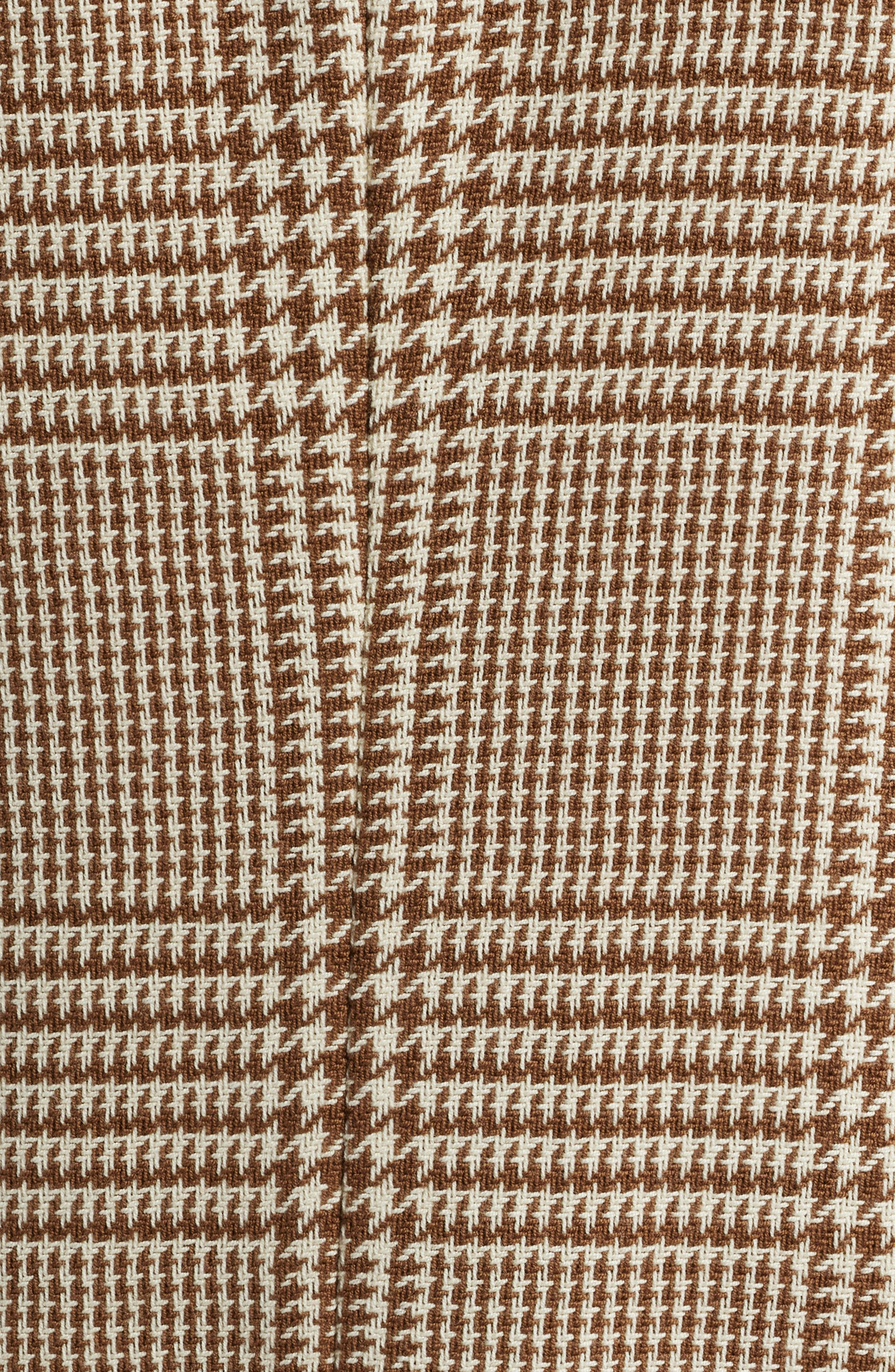 BOSS Heston Slim Fit Glen Plaid Wool Sport Coat in Med Brown at Nordstrom - 5