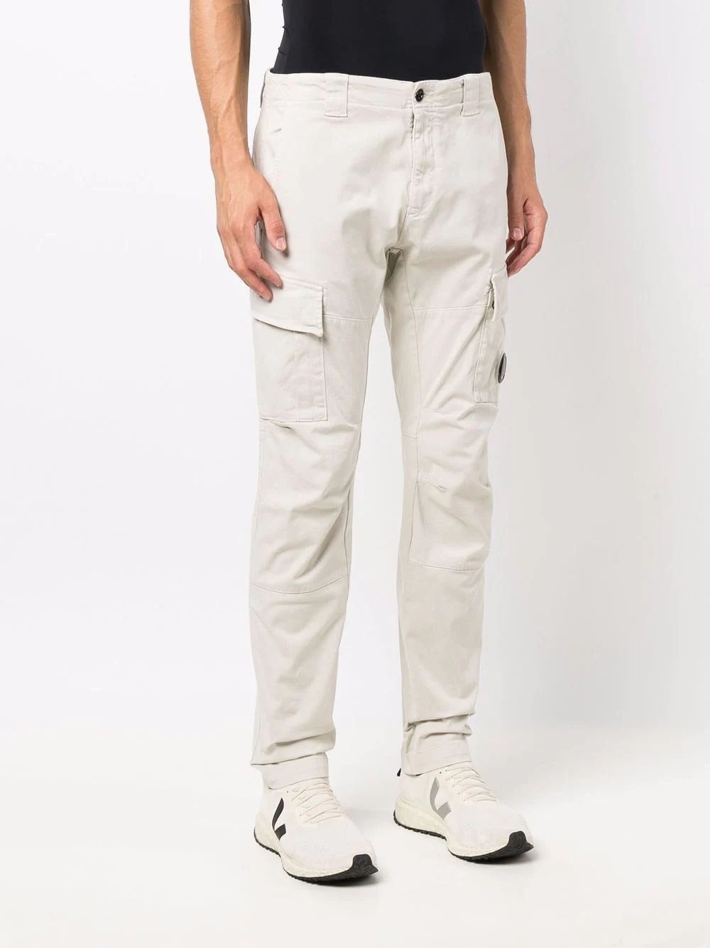 straight-leg cargo trousers - 3