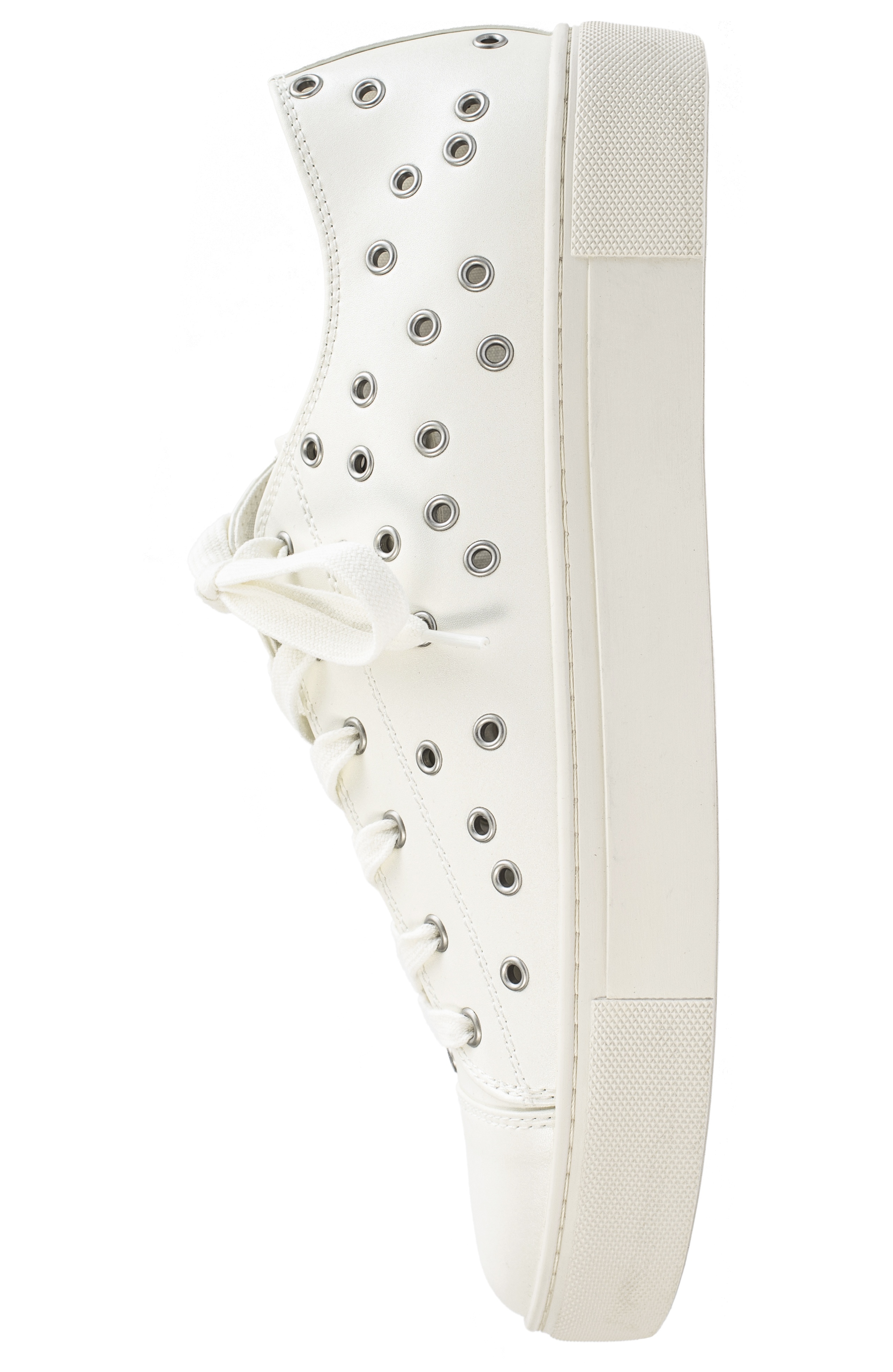 EYELETS SNEAKERS IN WHITE - 2