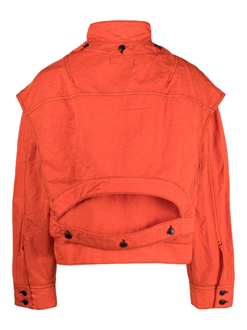 Mobile high-neck oversized jacket - 2