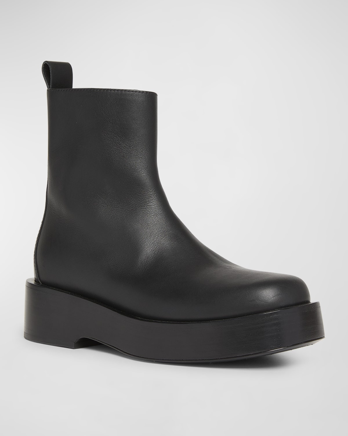 Torino Leather Moto Ankle Boots - 2