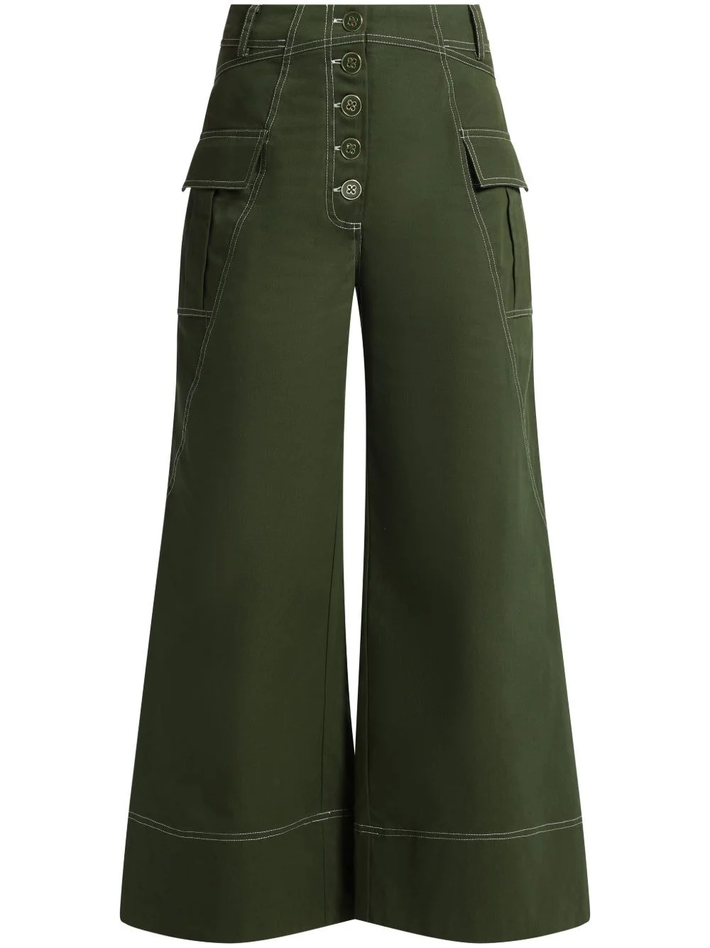 wide-leg trousers - 1