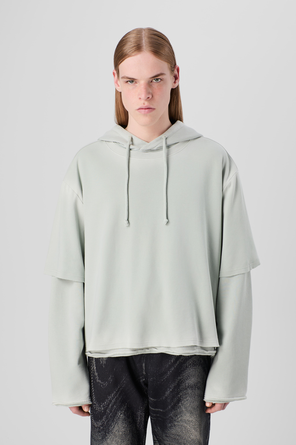 Faded gray Organic Cotton Hoodie - 2