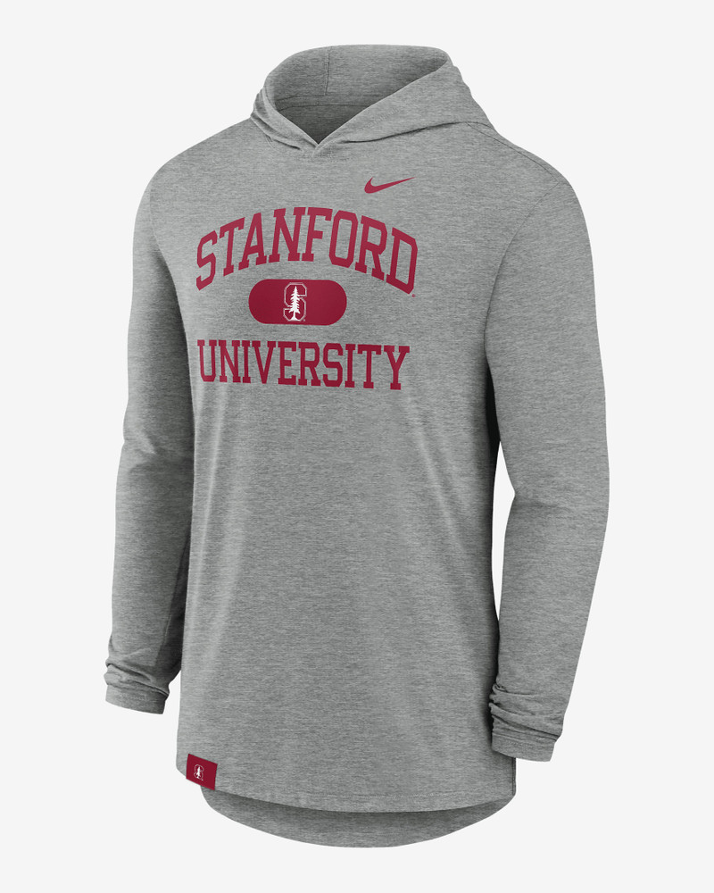 Stanford Cardinal Blitz Men's Nike Dri-FIT College Long-Sleeve Hooded T-Shirt 1