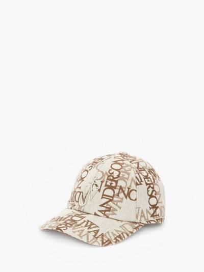 JW Anderson BASEBALL CAP WITH LOGO GRID outlook