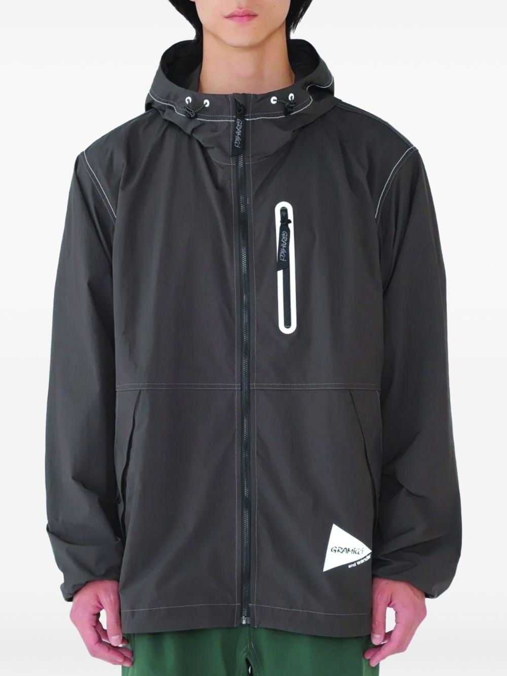 x Gramicci hooded jacket - 3