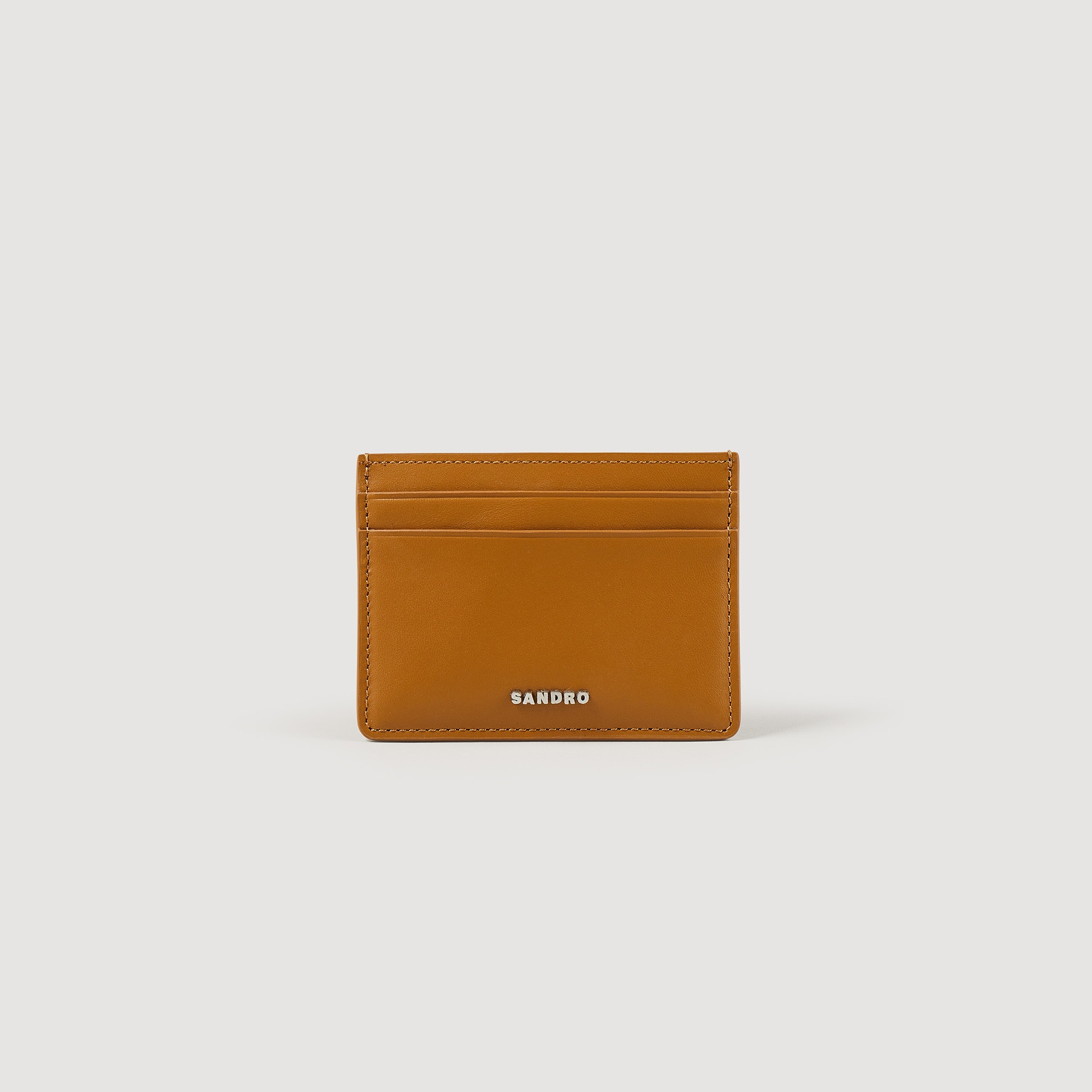 Smooth leather card holder - 1