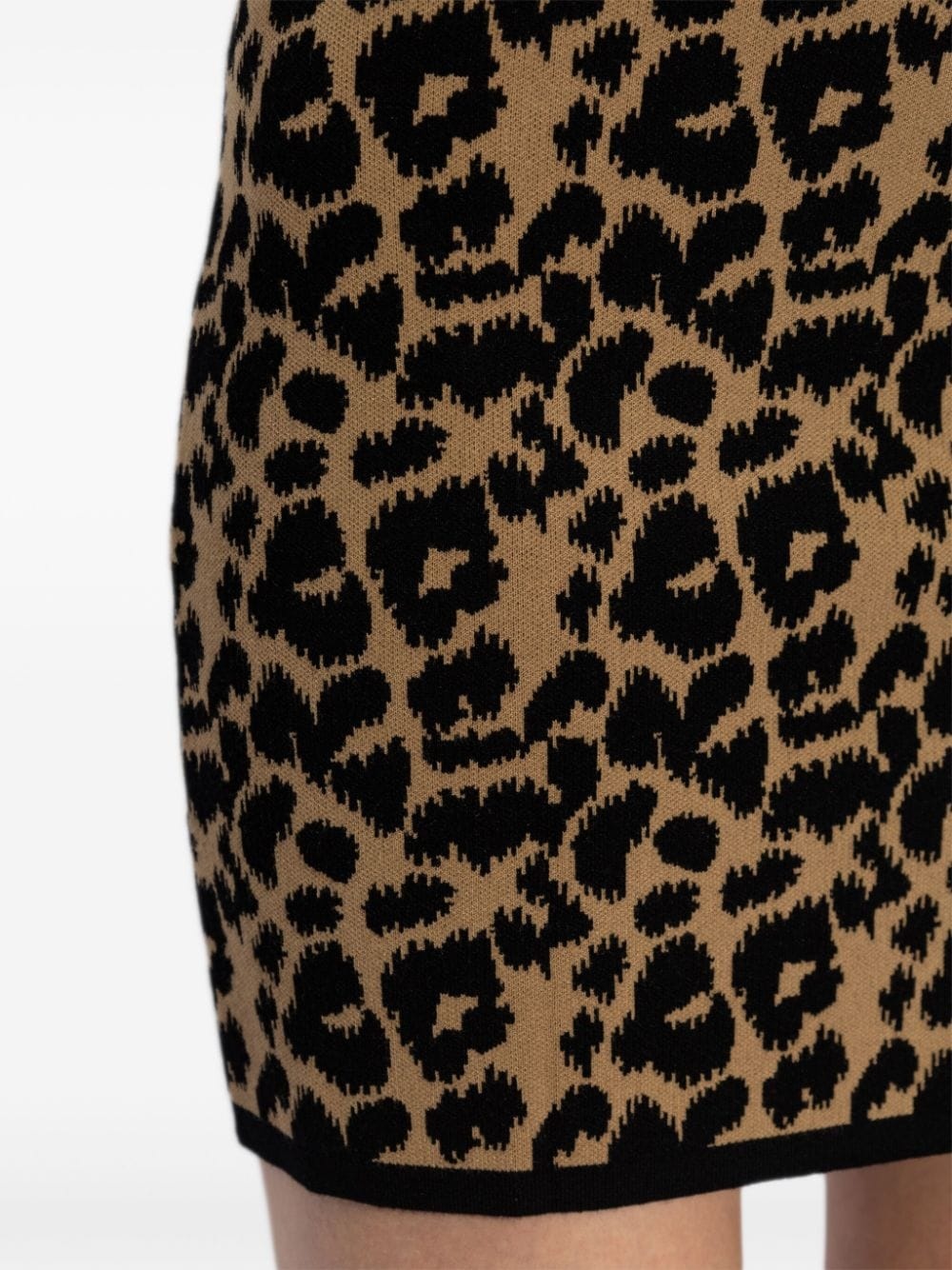 Domizia leopard-print skirt - 5