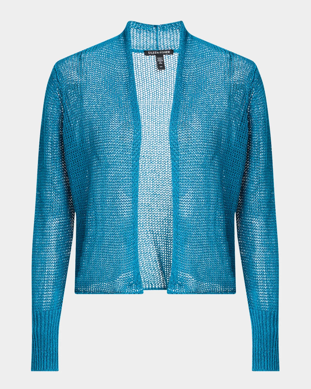 Nissy Open Organic Linen-Cotton Knit Cardigan - 1