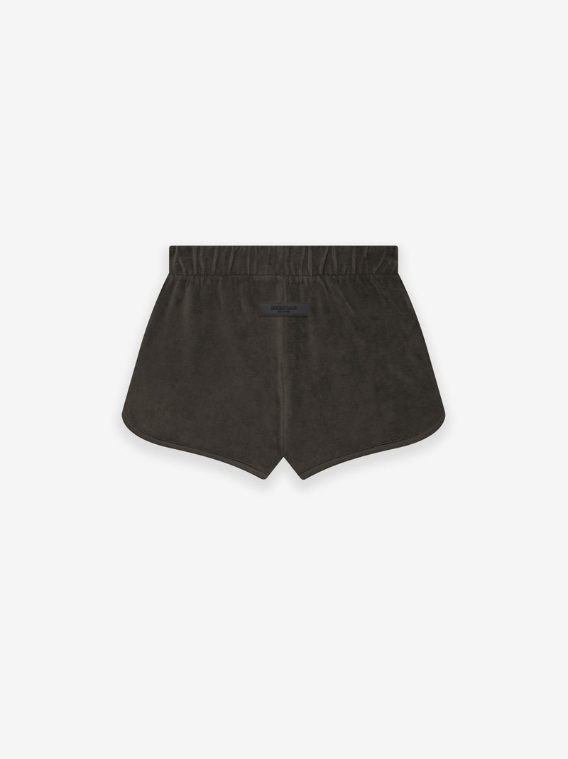 Womens Velour Short - 1