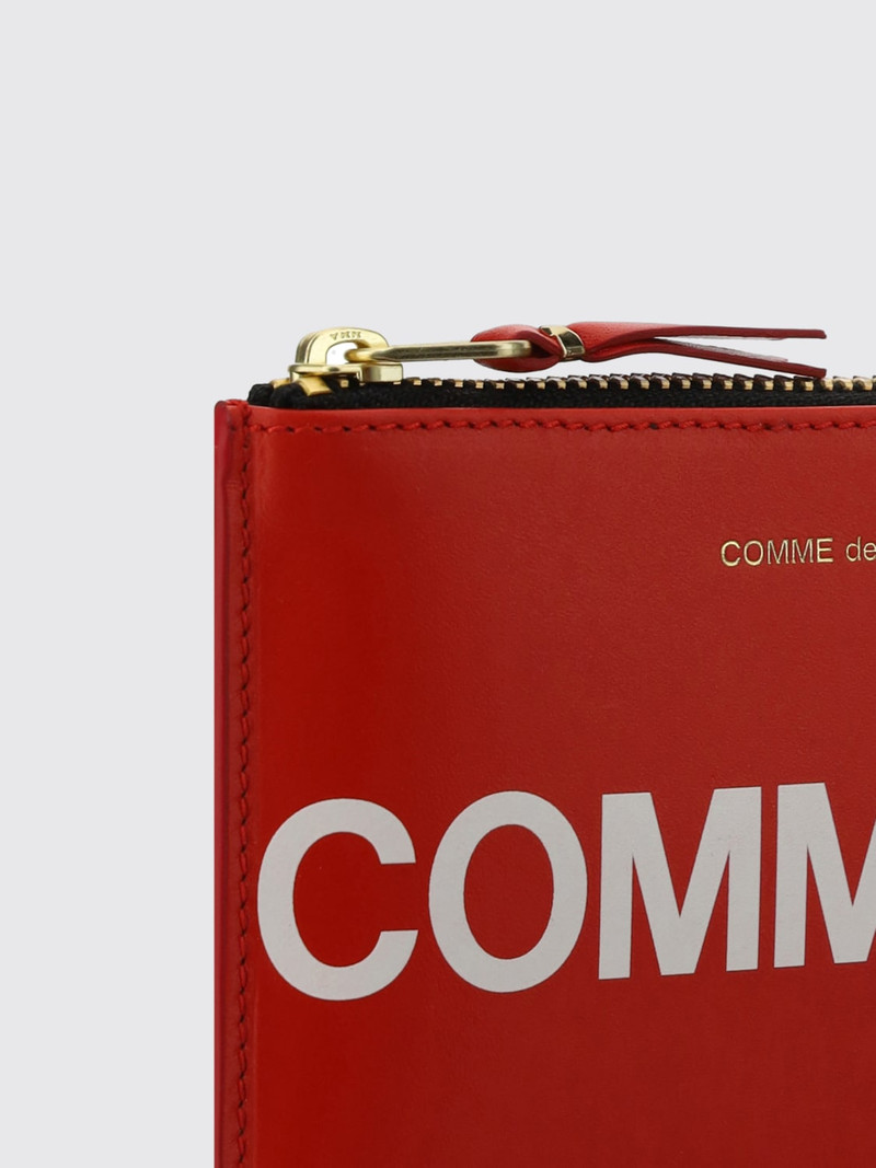 Comme des Garcons SA8100HL Huge Logo Wallet Red 3