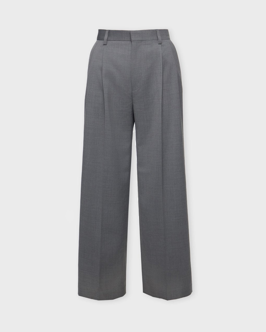 Trousers Darcey Wool  Grey melange - 1