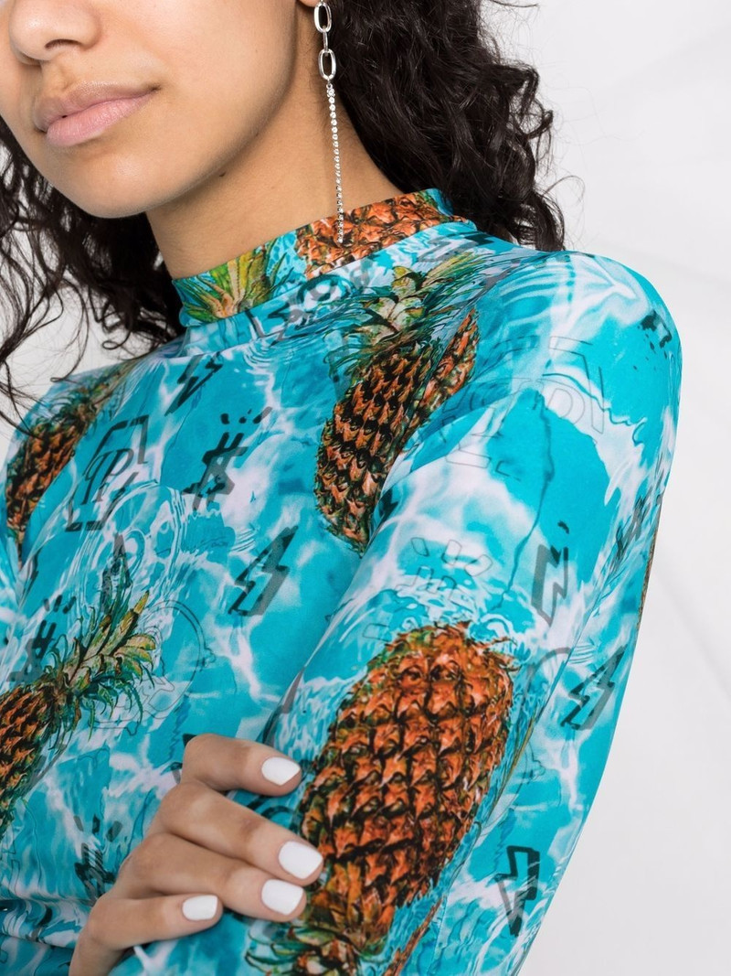 Pineapple Skies short dress 3