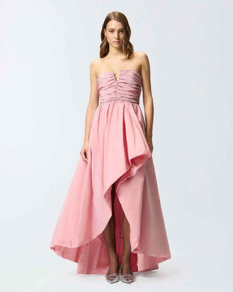 LONG, ELEGANT TAFFETA DRESS 3