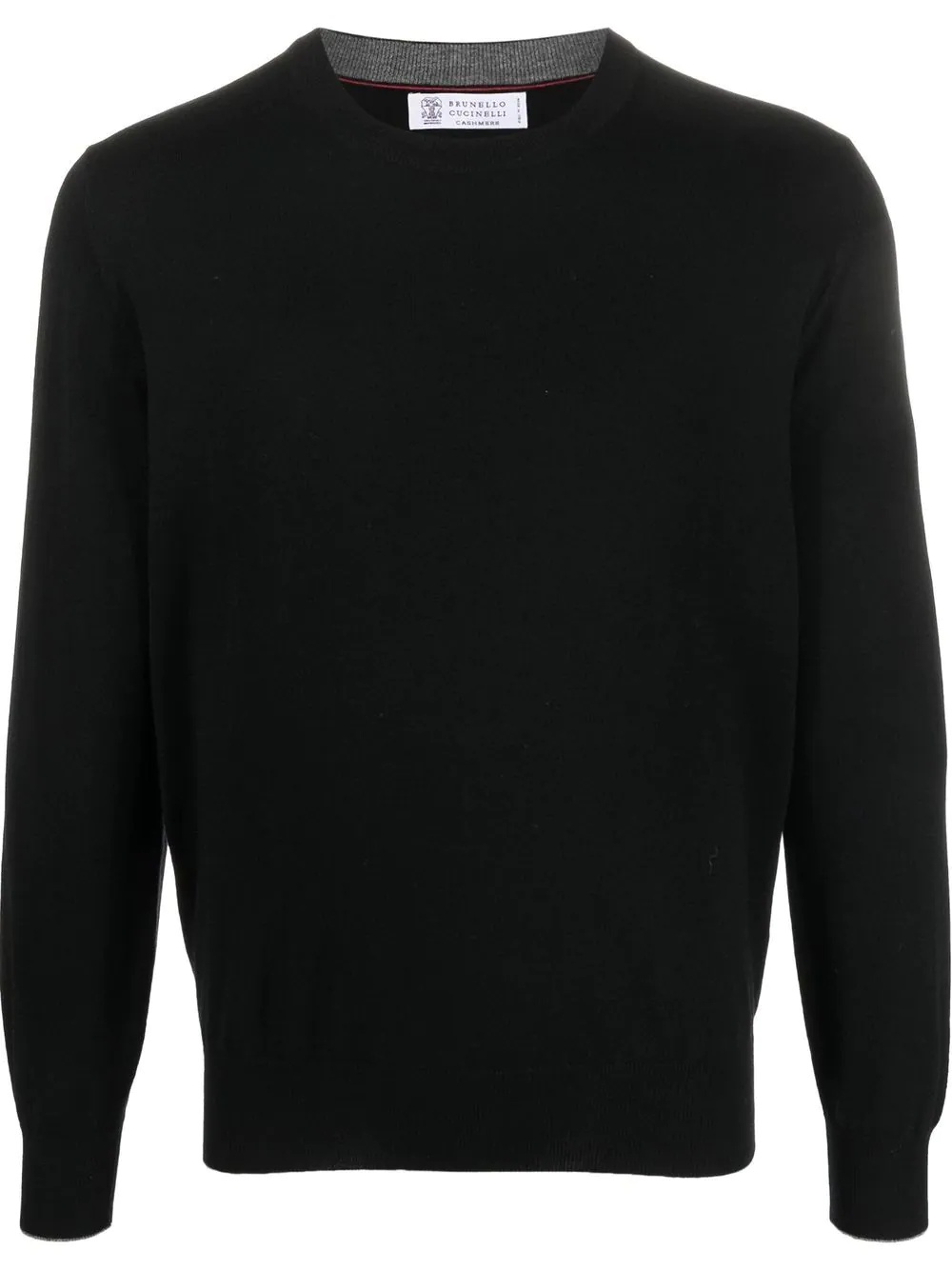 crew-neck cashmere jumper - 1