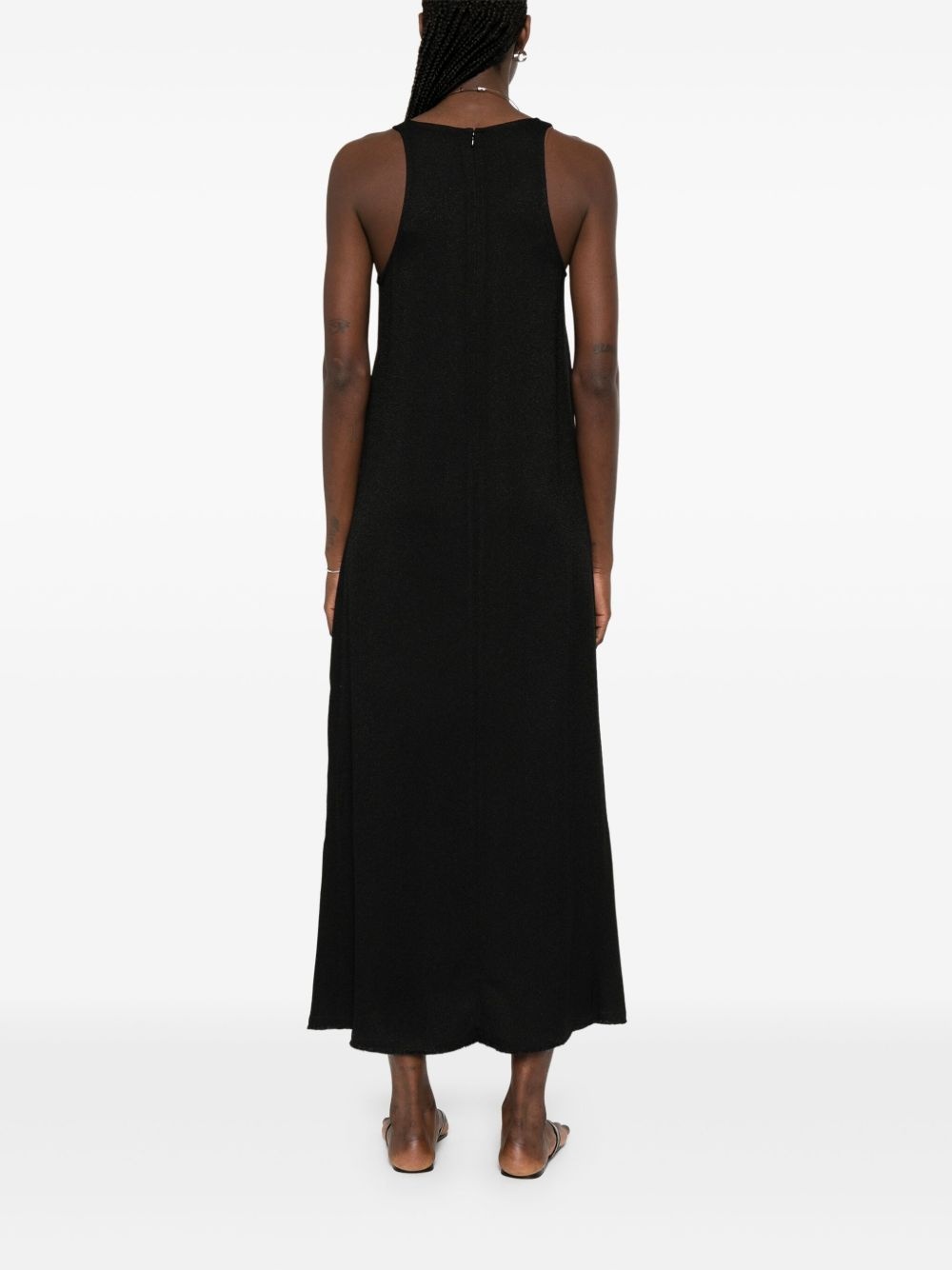 sleeveless midi dress - 4