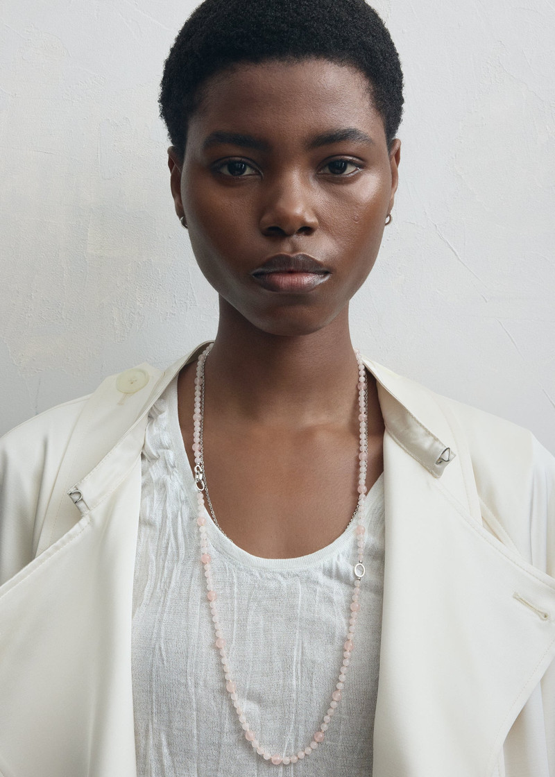 TOTEME Infinity bead necklace bloom outlook