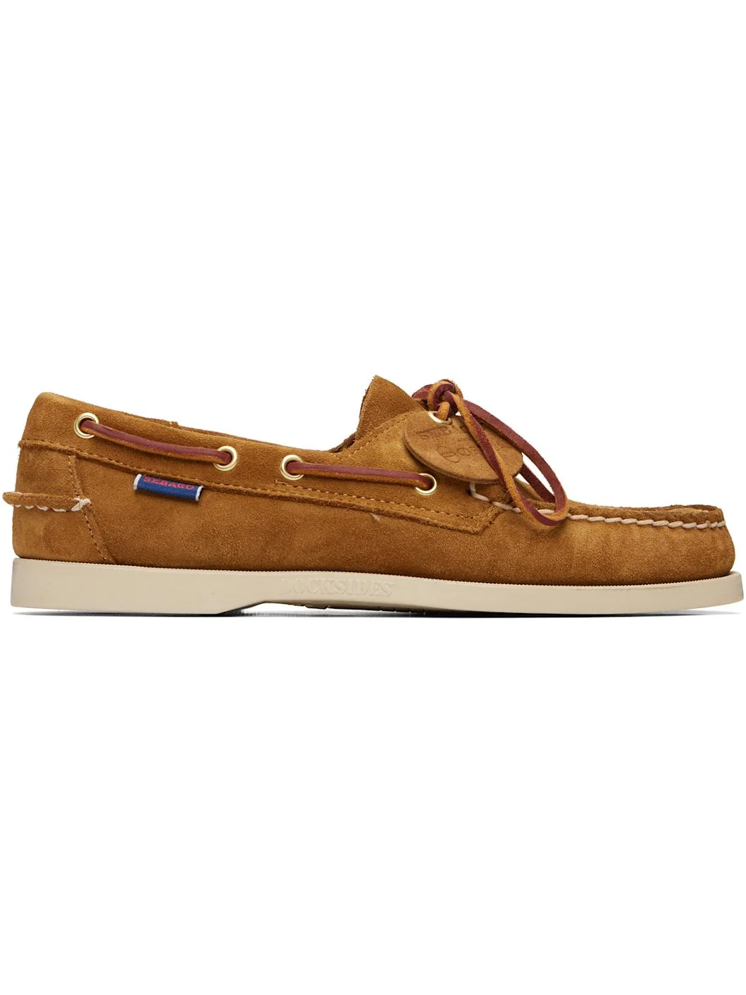 Beige Portland Artisan Ox Boat Shoes - 1