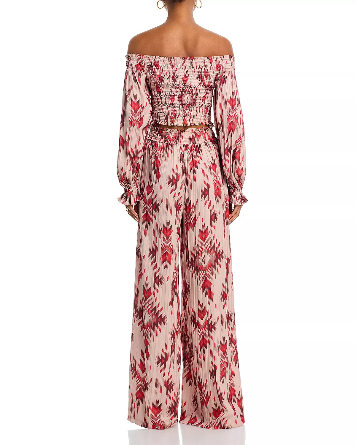 Lyra Smocked Waist Pants - 6