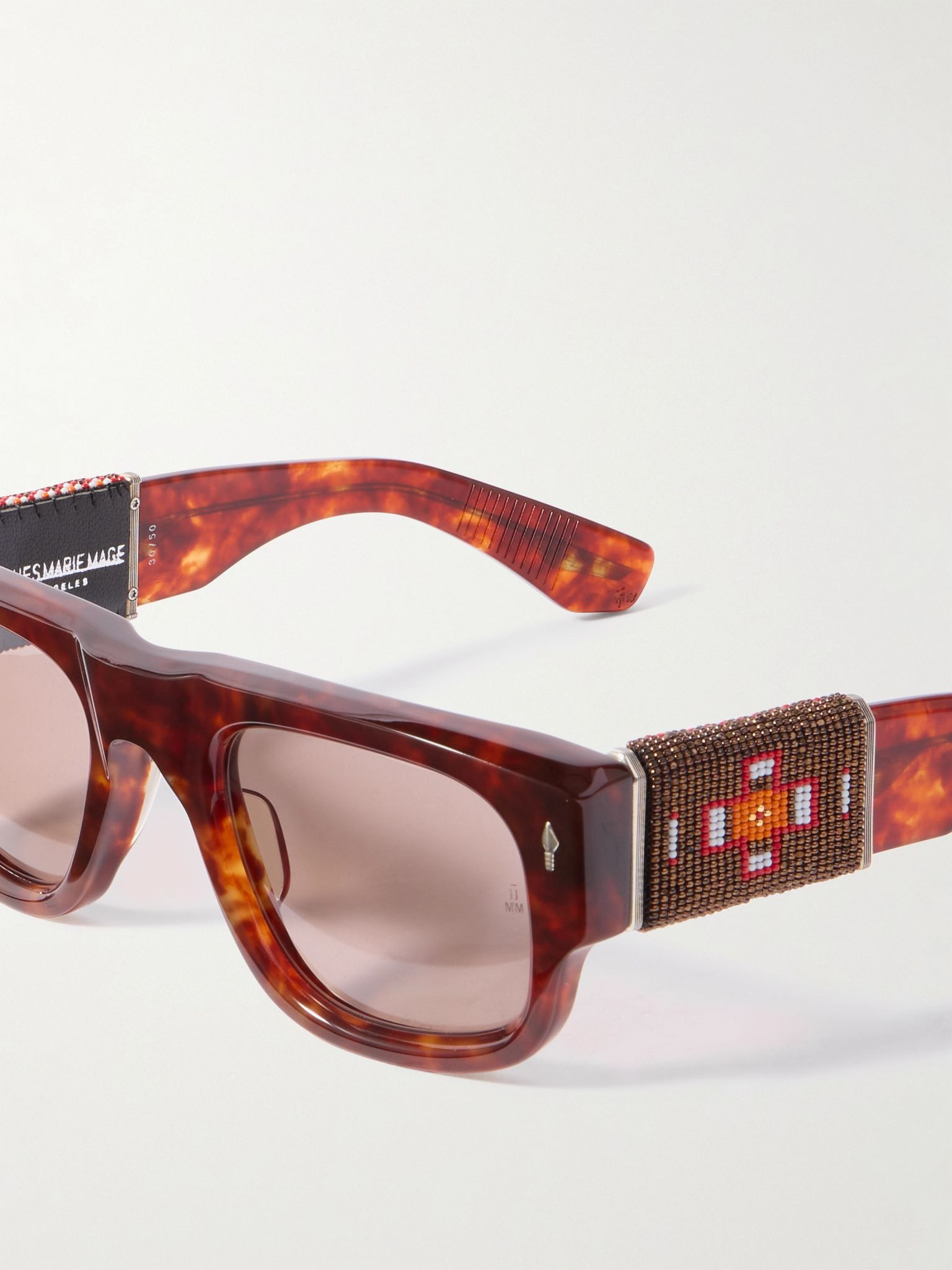 Thundercloud Square-Frame Tortoiseshell Acetate Sunglasses Tortoiseshell - 3
