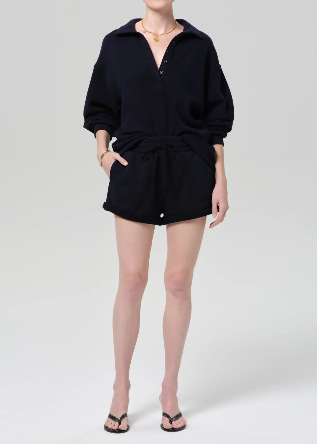Vintage Polo In Navy - 1