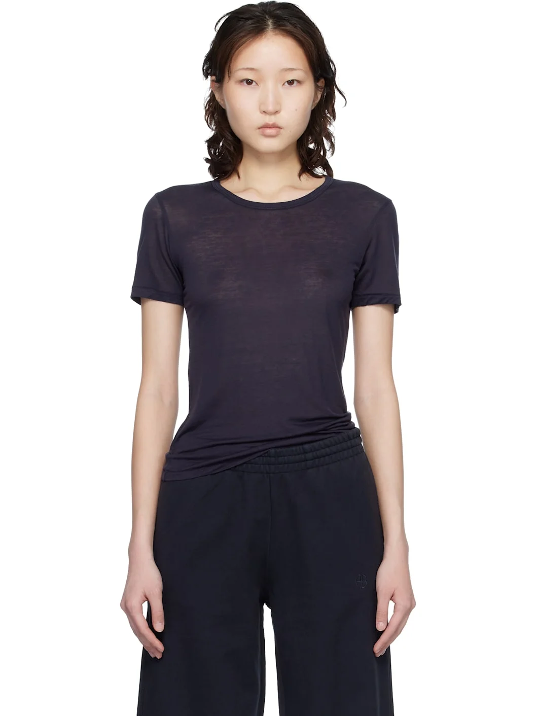 Navy Sylvie T-shirt - 1