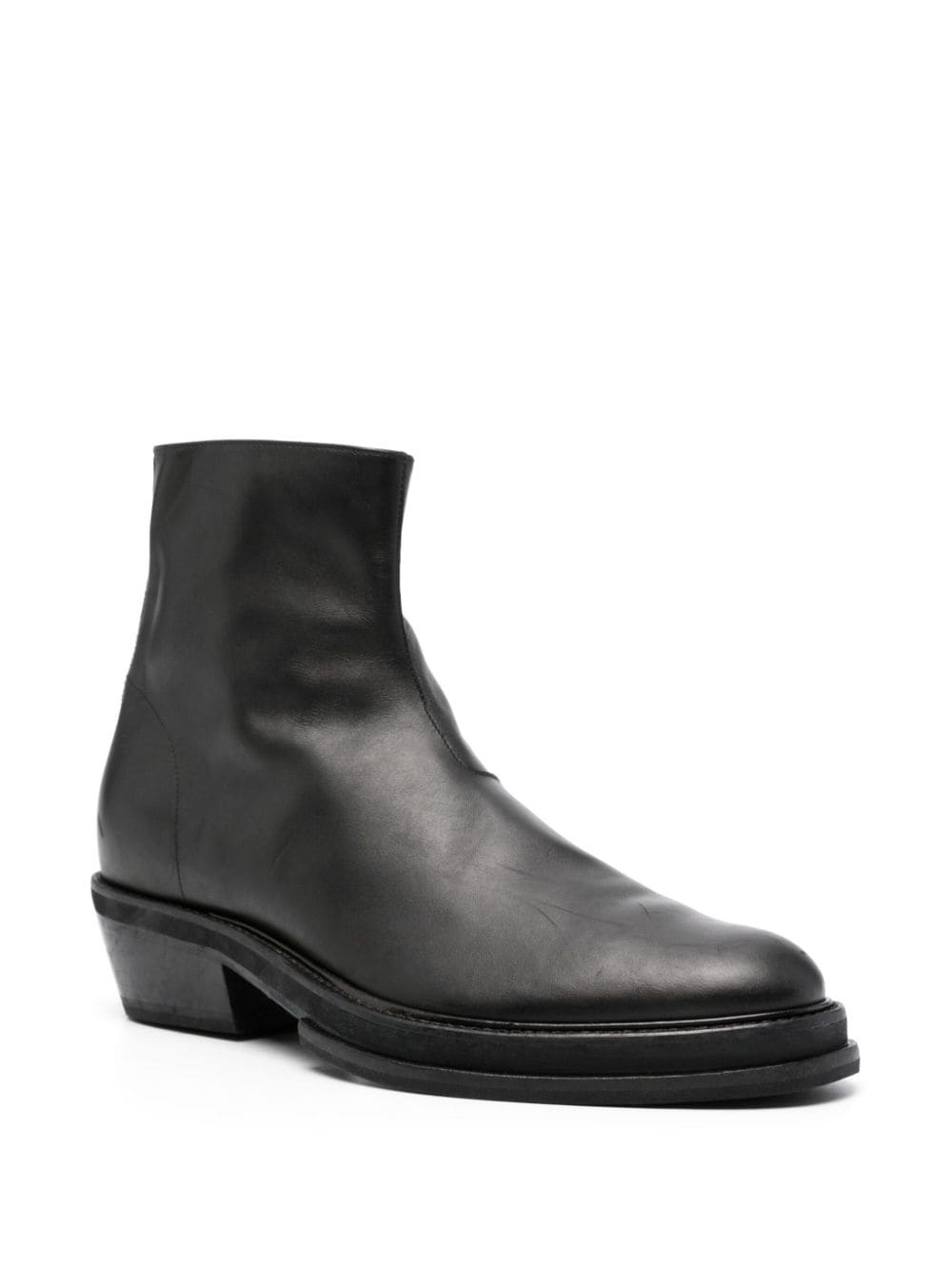 Cuban-heel ankle boots - 2