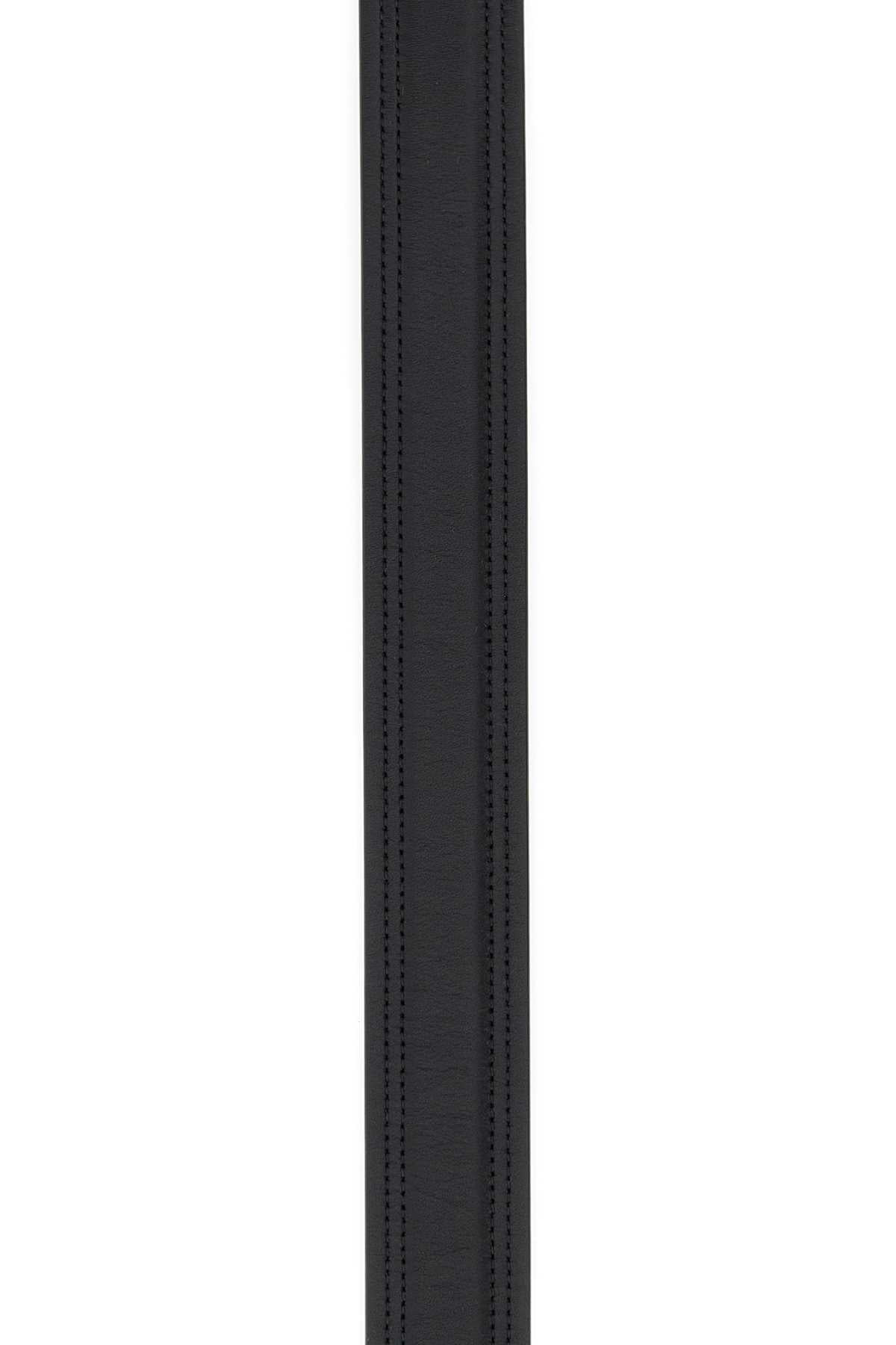 Valentino Garavani Women Black Leather Reversible Belt - 3