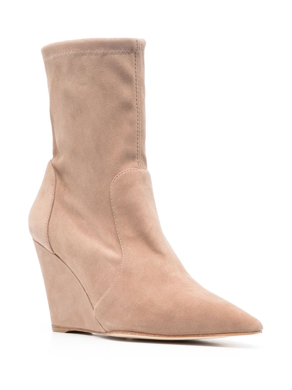 160mm concealed-wedge ankle boots - 2