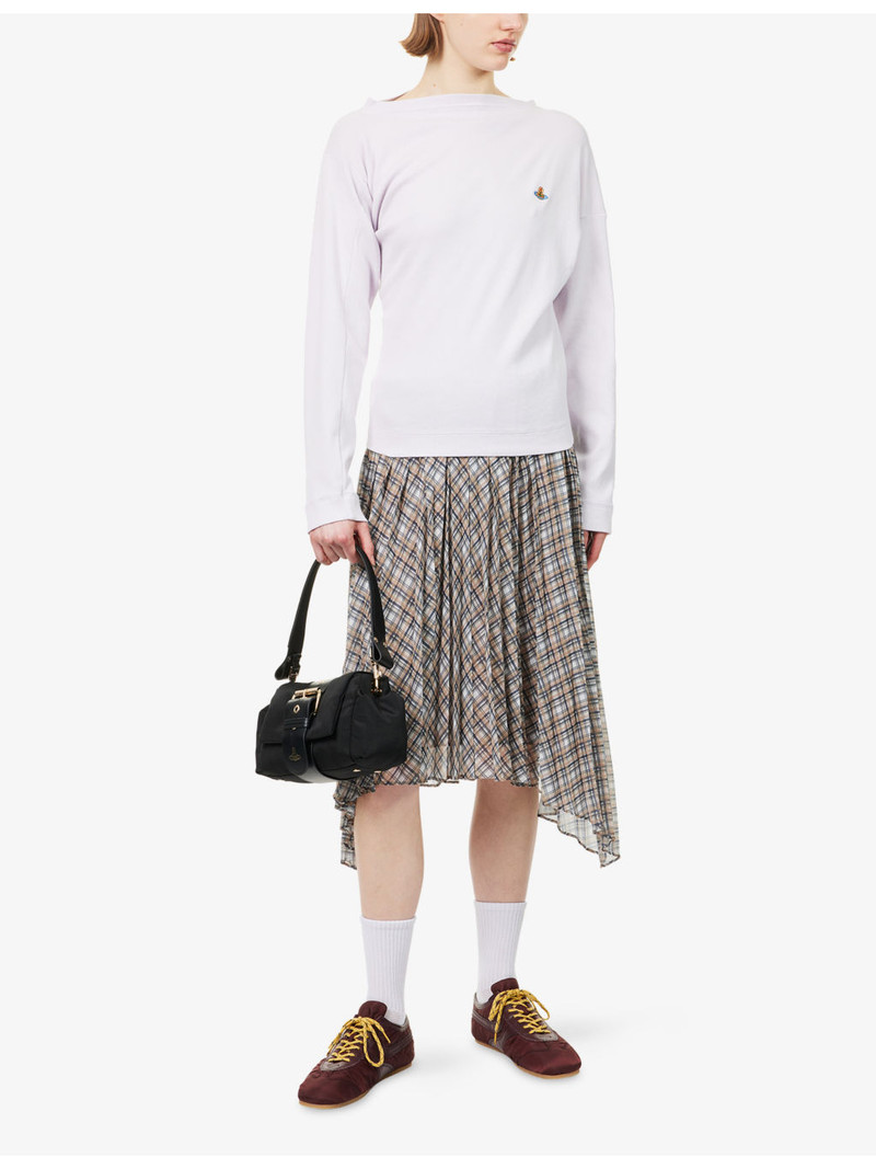 Vivienne Westwood Hebo Long-Sleeves Stretch-Cotton Top outlook