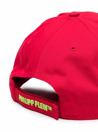 PHILIPP PLEIN logo-patch cotton cap outlook