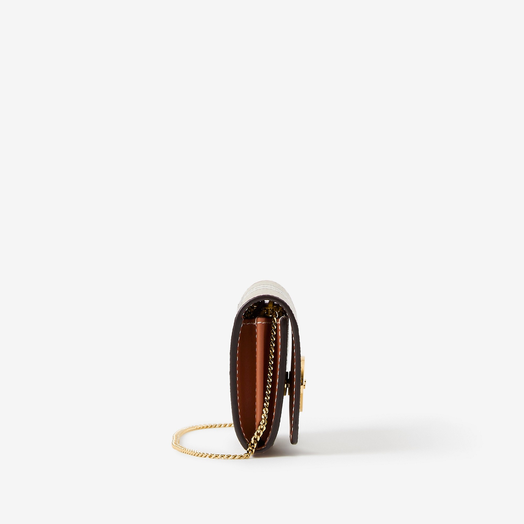 Check Card Case with Detachable Chain Strap - 4
