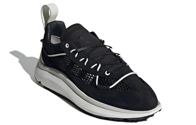 adidas Y-3 Shiku Run 'Black Core White Orbit Grey' GW8652 - 3