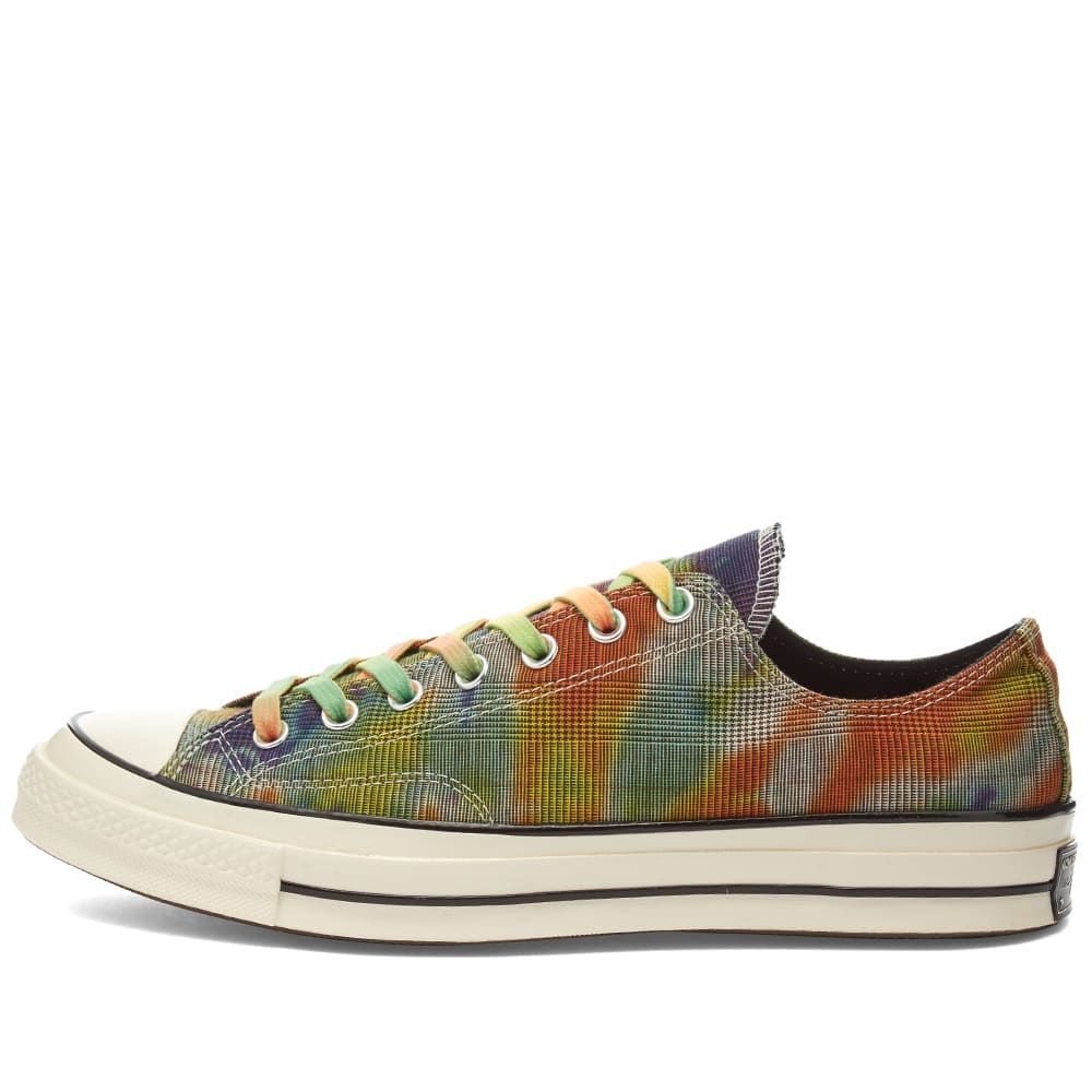 Converse Chuck Taylor 1970s Ox - Tie Dye Plaid - 2