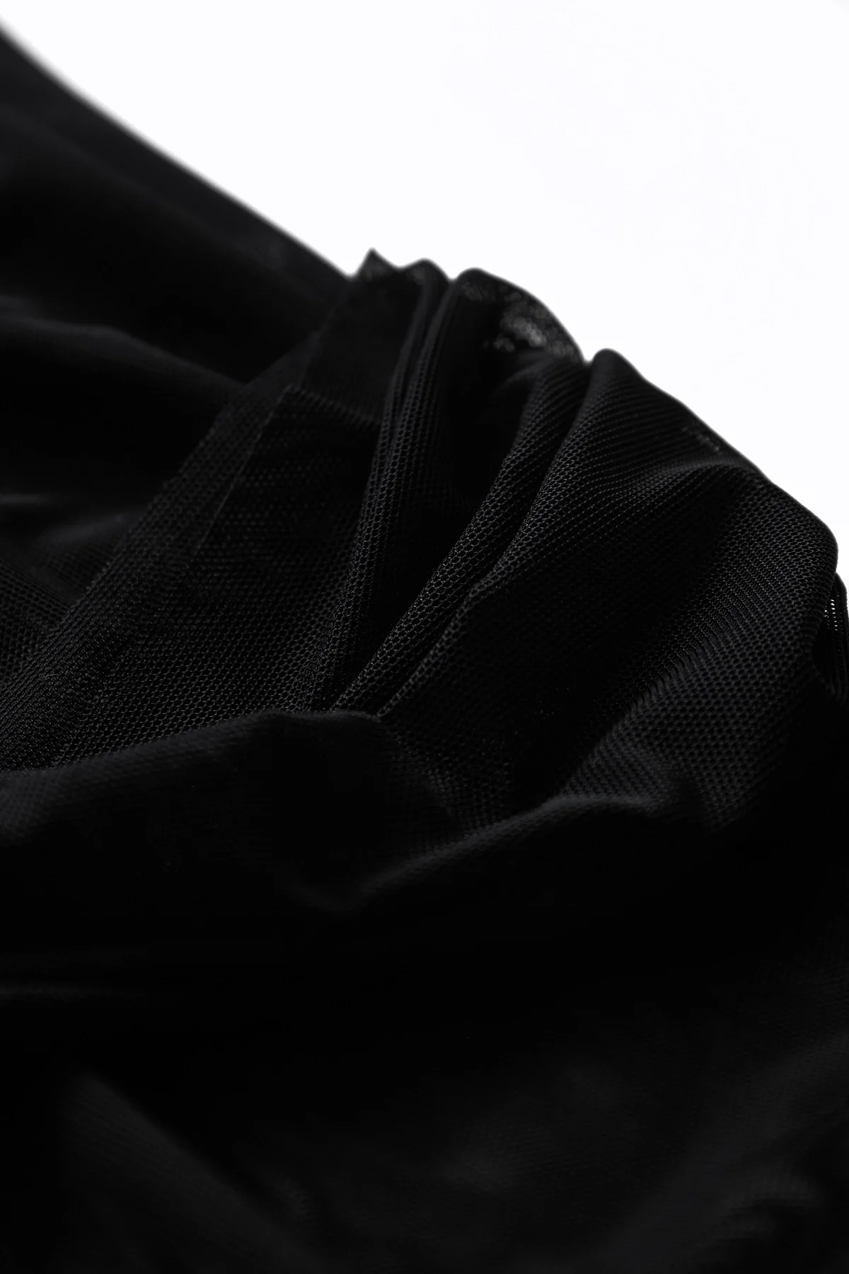 Mainline Charlie Mesh Dress Black - 3