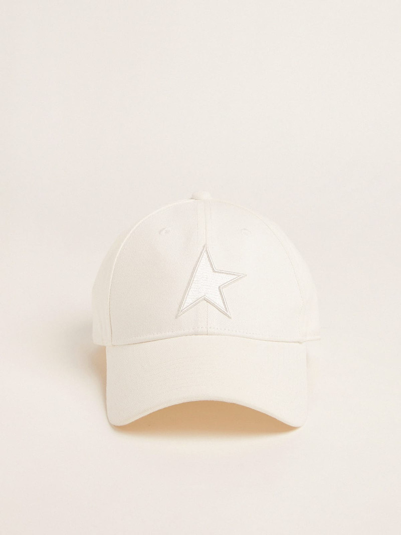 White baseball cap with star - 1